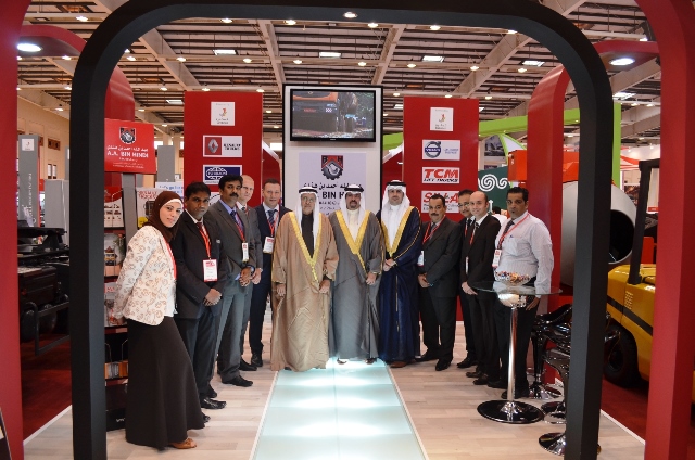 Bin Hindi Stand at Gulf Industry Fair 2014 is a huge success