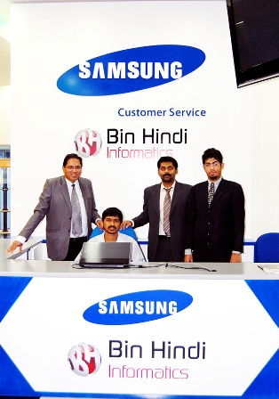 Bin Hindi Informatics opens Samsung Service Point at RIFFA