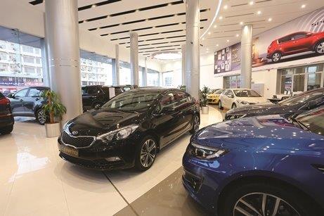 KIA Showroom - interior, Khamis